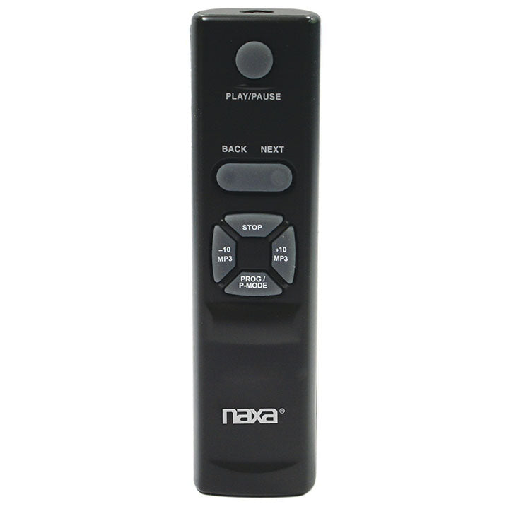 Naxa NPB-428 Mini Hi-Fi System - Black - CD Player, Cassette Recorder FM, AM