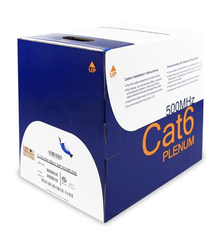 Wavenet CAT6V-PLEN-BL Cat6 Plenum No Spline Blue