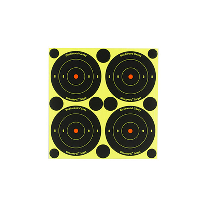 Birchwood Casey BC34375 Shoot 3 Bulls-eye Target (240 targets  600 Pasters)