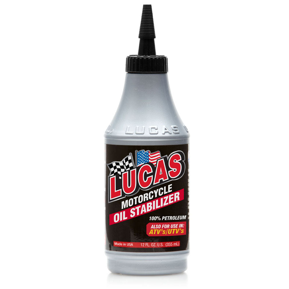 Lucas Oil 10727 Motorcycle Oil Stabilizer 12 Ounce