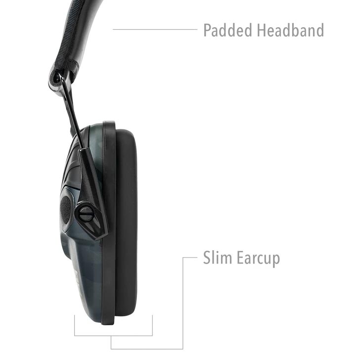 Howard Leight R02527 Impact Sport Electronic Earmuff  MultiCam Black Camo