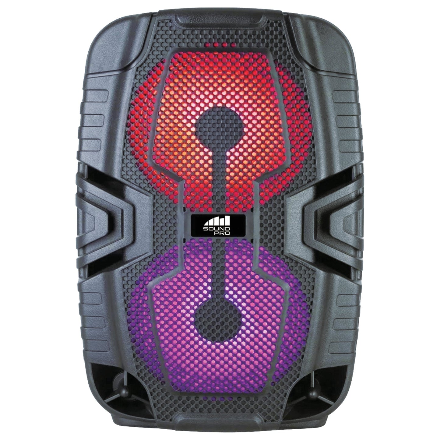 Naxa NDS-6008 Sound Pro Dual 6.5" 3,000W Bluetooth Speaker & Lights w/Mic