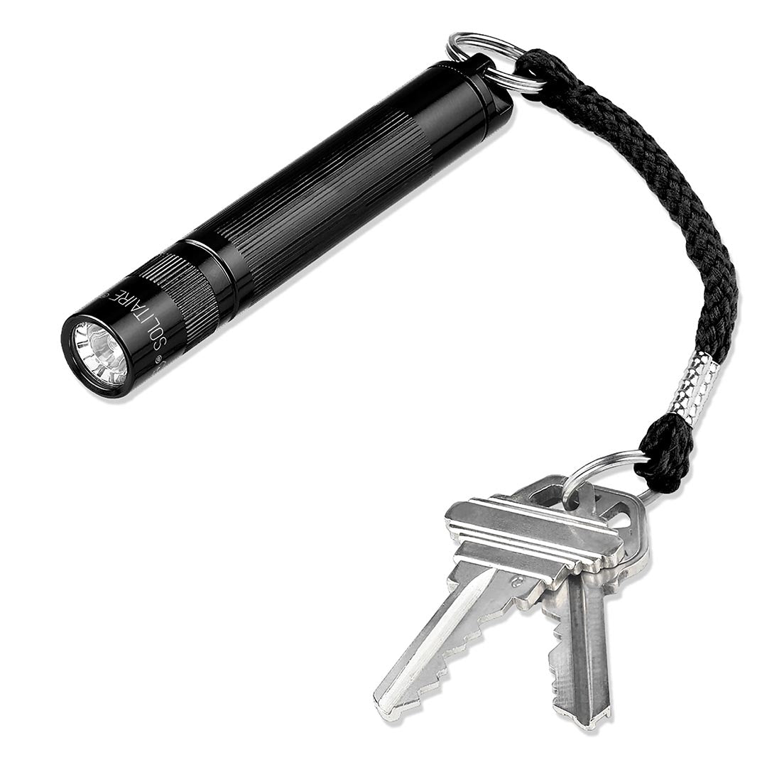MAGLITE J3A012 LED 1-Cell AAA Solitaire Flashlight, Black