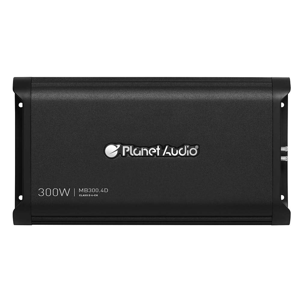 Planet Audio MB3004D Mini Bang Series Amp 300 Watts Max Four Channel Digital