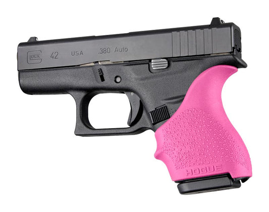 Hogue 18207 Handall Beavertail Grip Sleeve Glock 42 43 Pink