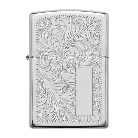 Zippo 352 Windproof Lighter Venetian, High Polish Chrome