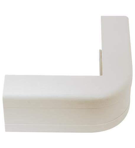 Icc ICRW12OCWH Outside Corner Cover,1 1/4in,white, 10pk