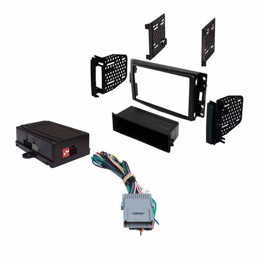 Crux DKGM48D Radio Replacement with SWC Retention for GM Class II Vehicles