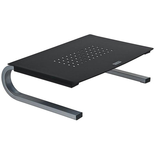 Allsop 29248 Redmond Monitor Stand holds 40 lbs with keyboard space Black
