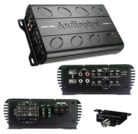 Audiopipe APMI4095 Mini Amplifier 4 Channel 1300 Watts