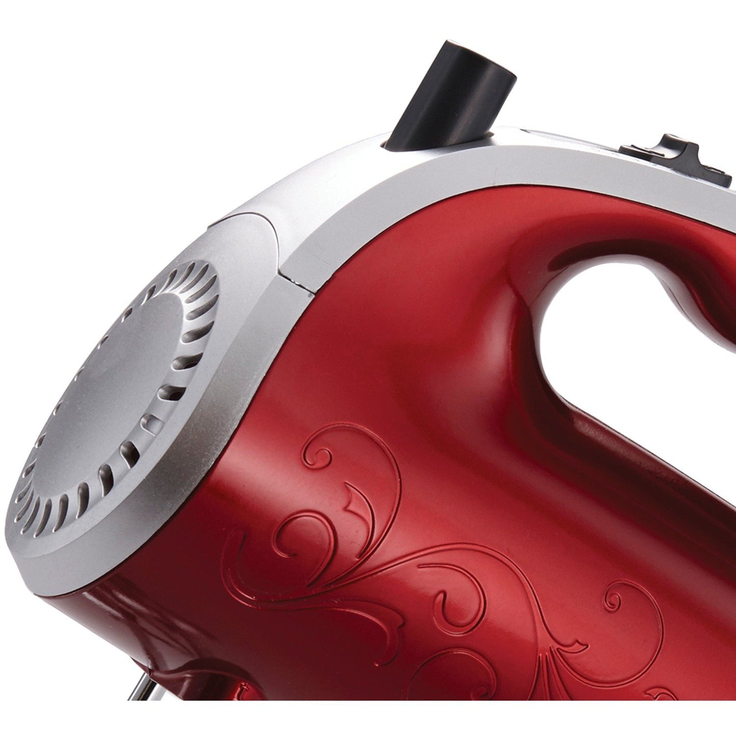 Brentwood Appl. HM-48R Lightweight 5-Speed Electric Hand Mixer (Red)
