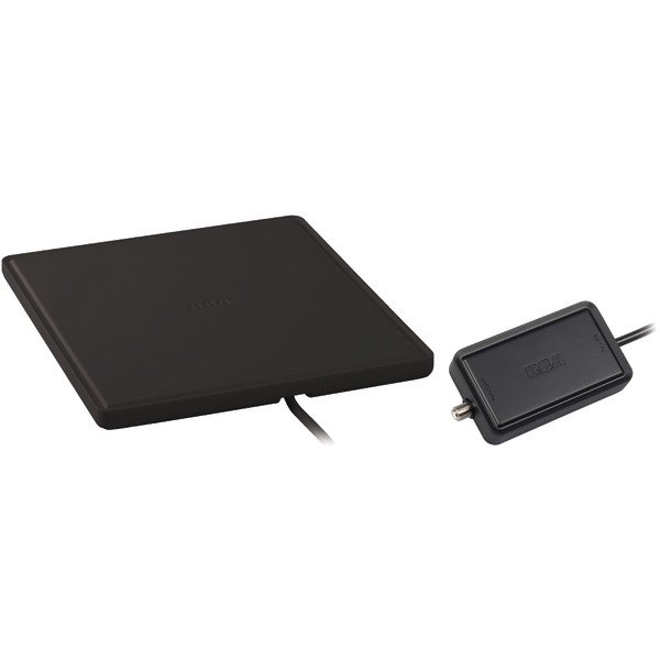 RCA ANT1450BE Multidirectional Amplified Indoor Flat HDTV Antenna