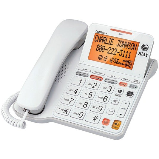 AT&T  CL4940 Corded Phone w/Answering System & Large Tilt Display