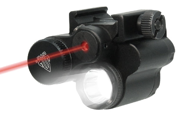 UTG LTELP28R Sub-compact LED Light and Aiming Adjustable Red Laser