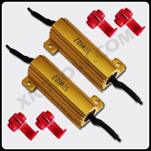 XKGlow XKRE650W 50W 6 Ohm LED Load Resistors for LED Lights