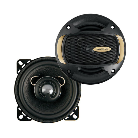 SoundStream SS402 Hi End 4" 2-way Speaker 65W RMS Tweeter Fiberglass Cone