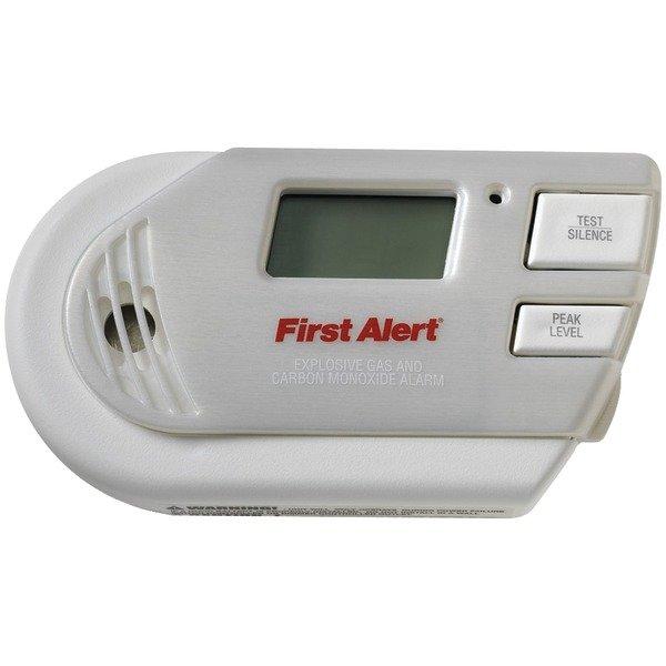 First Alert 1039760 GC01CN 3-in-1 Explosive Gas & Carbon Monoxide Alarm