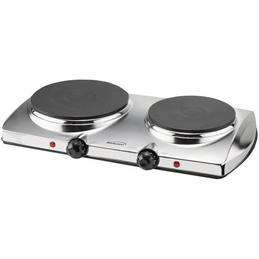 Brentwood Appl. TS-372 1,440W Double-Burner Electric Hot Plate