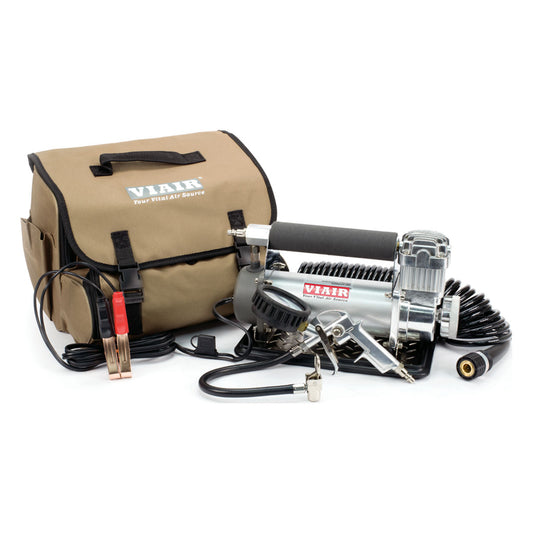 Viair 45043 450P Portable Compressor Kit - For up to 42? Tires (Silver)