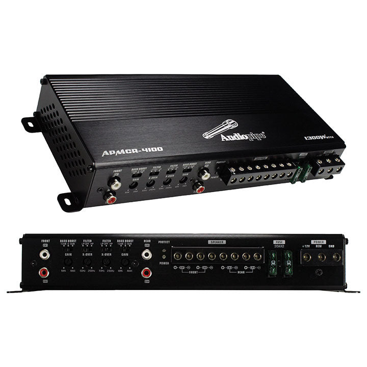 Audiopipe APMCR4100 4 Channel Micro Amplifier 1300 Watts