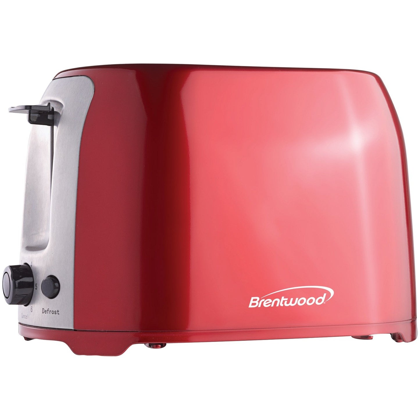 Brentwood Appl. TS-292R 2-Slice Cool-Touch Toaster w/Extra-Wide Slots