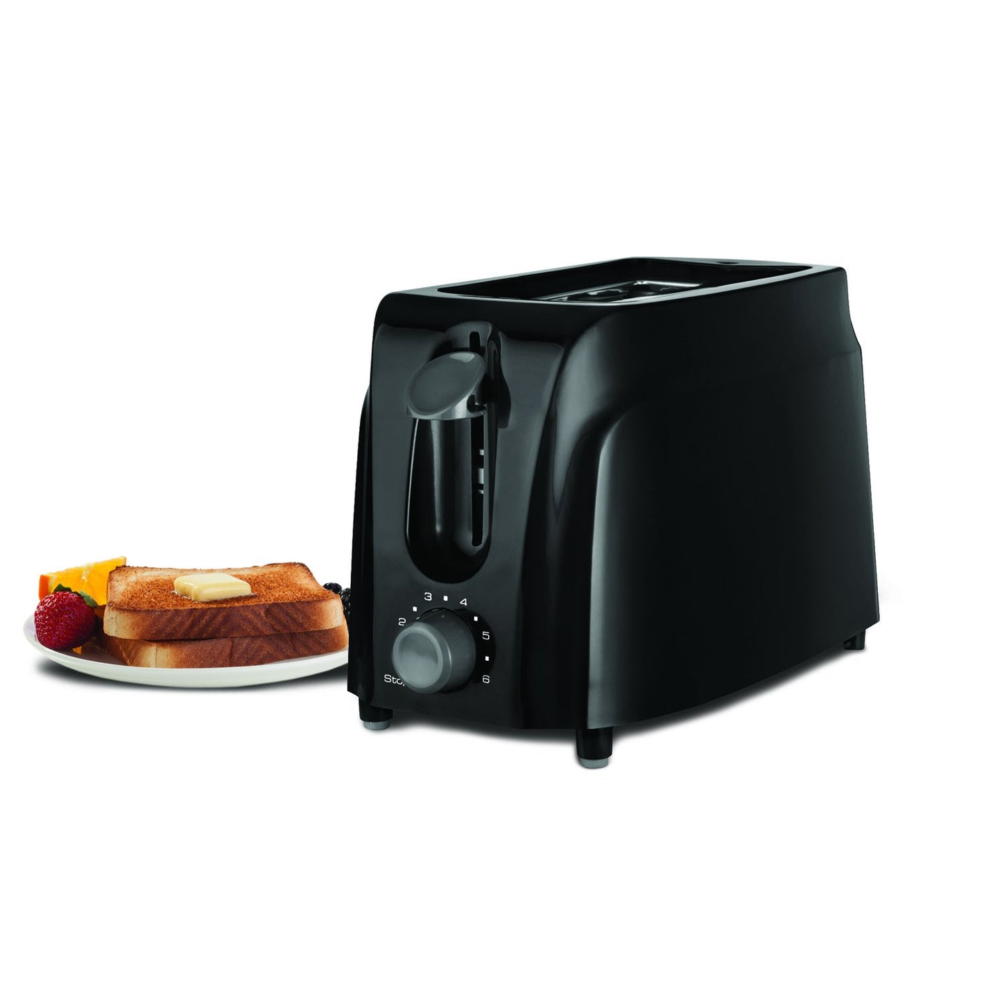 BRENTWOOD TS-260B Two Slice Toaster Black