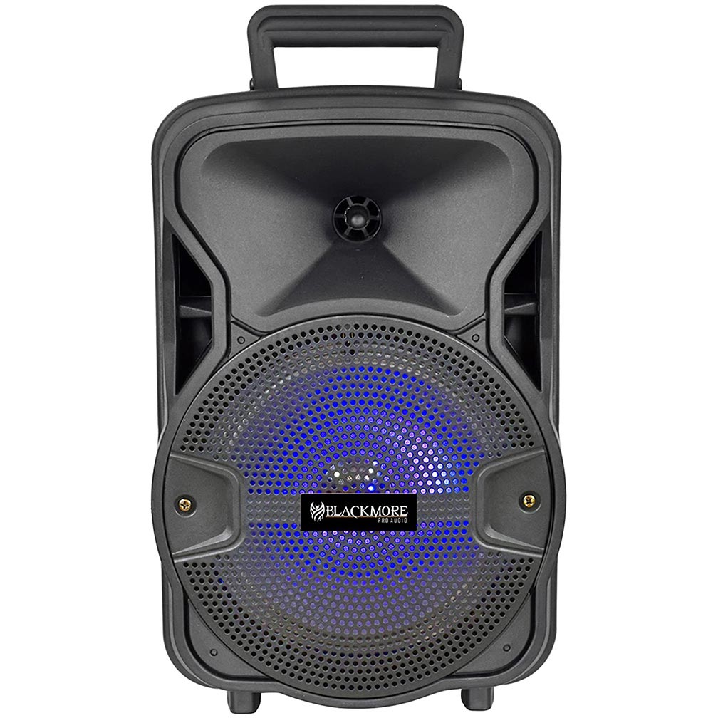 Blackmore BJS209BT 8" Bluetooth Rechargeable 12V Amplifier Speaker