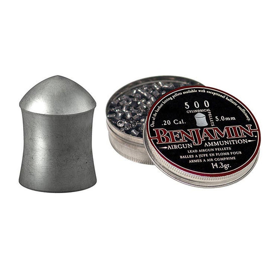 Benjami P50  Cylindrical Pellet.20 Caliber 14.3 Grain 500 Count