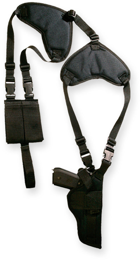 BULLDOG WSHD3 Shoulder Harness with Holster and Ammo Pouch  fits Compact Auto