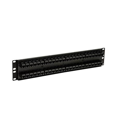 Icc ICMPP48CP6 Patch Panel,cat 6, Feed-thru 48-p,2rms