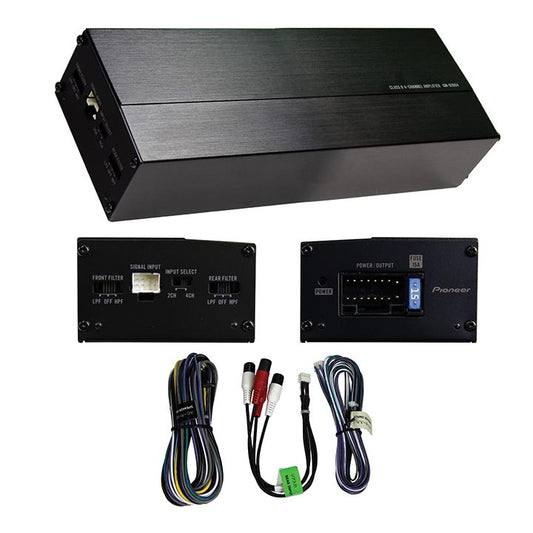 Pioneer GMD1004 Compact Class FD 4-Channel Amplifier 400W Max