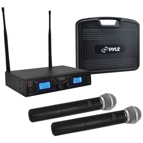 Pyle PDWM3360 UHF Wireless Microphone System