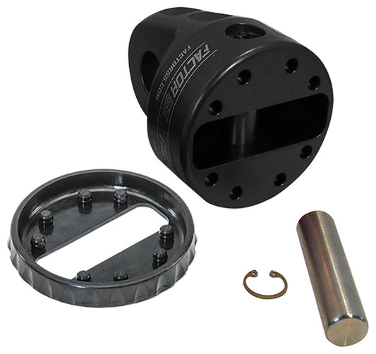 Factor55 0001504 Prolink Winch Shackle Mount Assembly (Black)