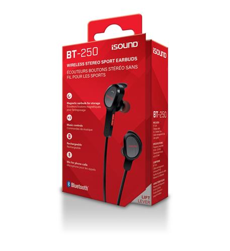 iSound DGHP-5635 Bt-250 Bluetooth Earbuds