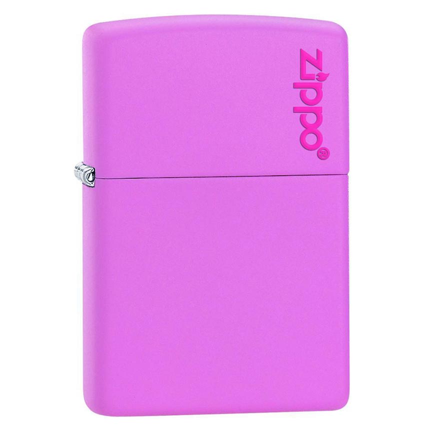 Zippo 238ZL Windproof Lighter Pink Matte with Logo