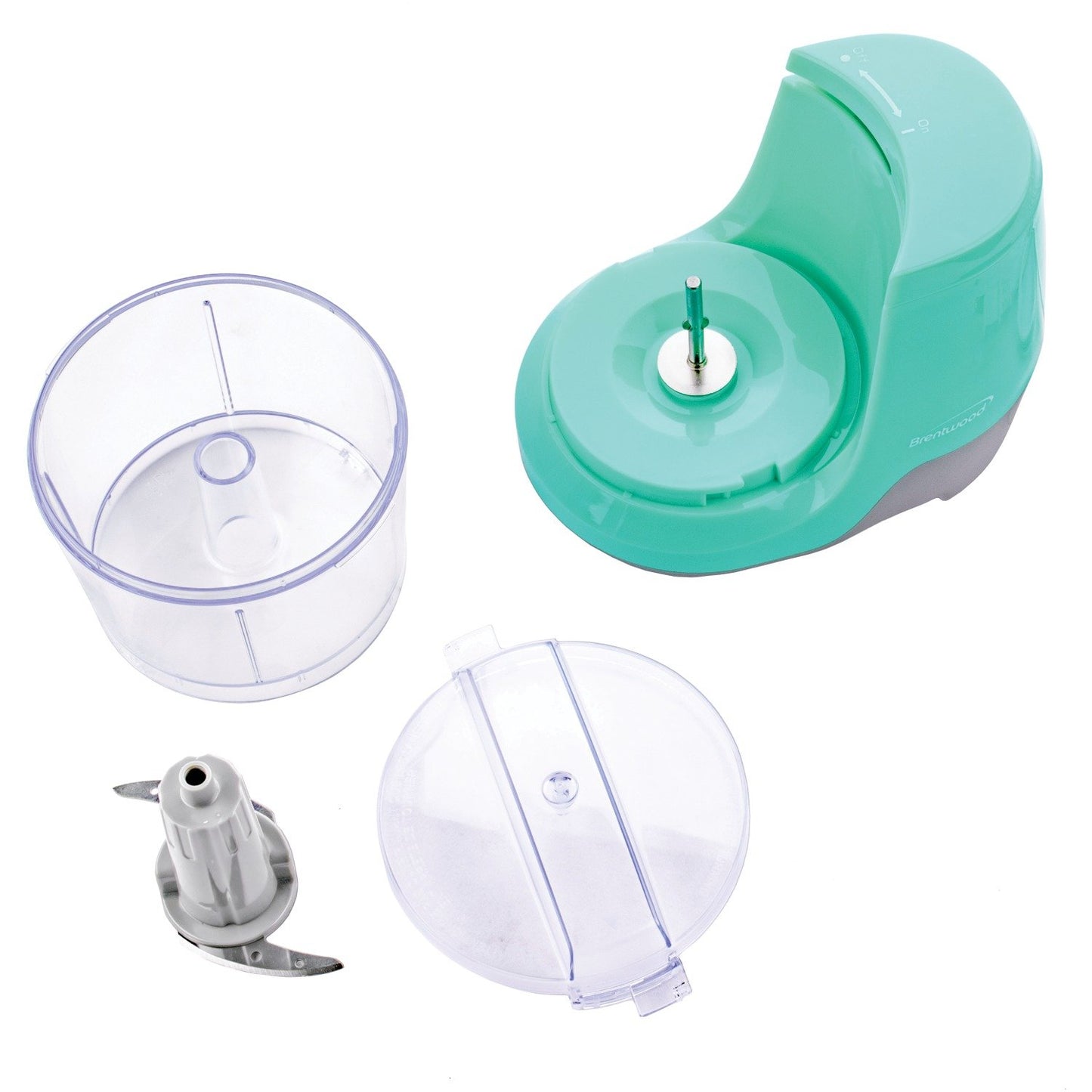 Brentwood Appliances MC-109BL 1.5-Cup Mini Food Chopper (Blue)