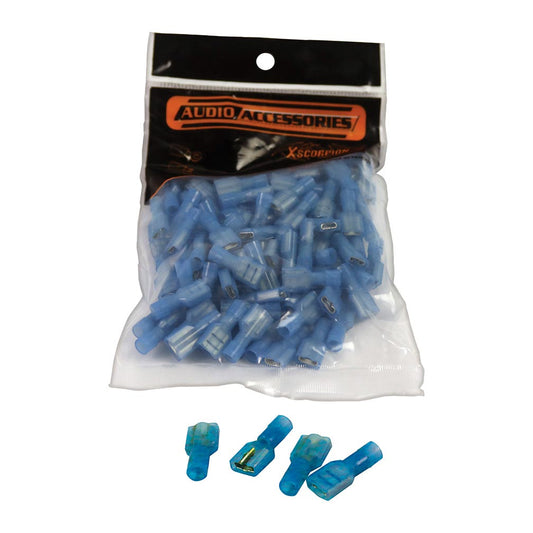 XSCORPION FD250NFB Quick Disconnect 14/16ga. Female Blue (100 pack)