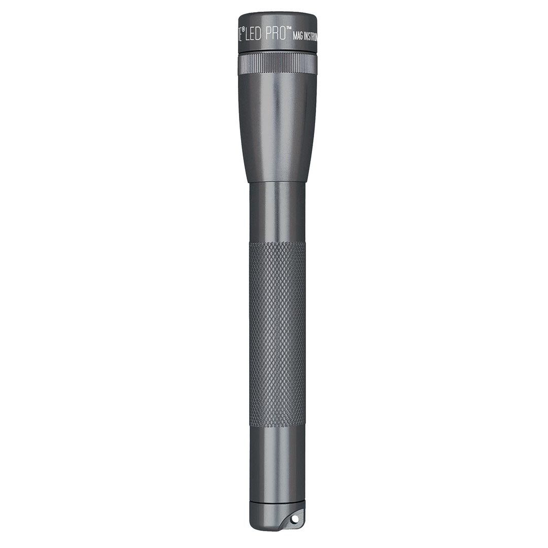 MAGLITE SP2P09H LED 2-Cell AA Mini Pro Flashlight, Gray