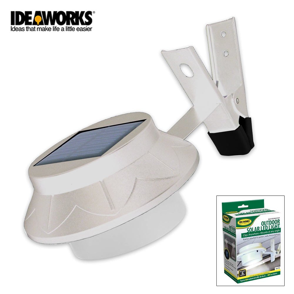IdeaWorks JB6806 Outdoor Solar LED Light White