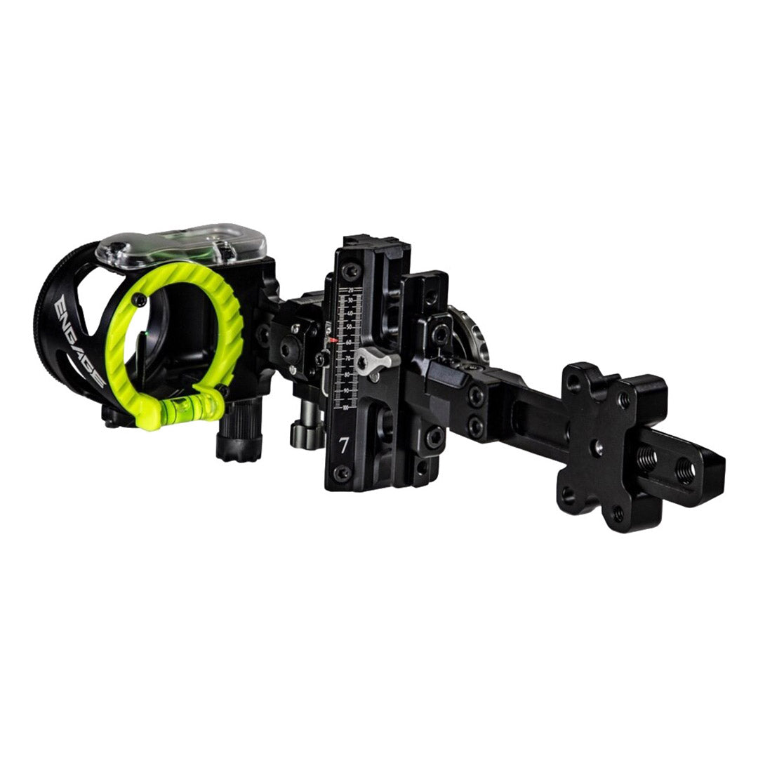 CBE CBEENH1LH19 Engage Hybrid 1-Pin Bow Sight, Left Hand, .019G Pin Size