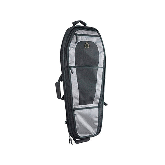 UTG PVCPSP34BG 34 Sling Pack Multi-Firearm Case  Metallic Gray