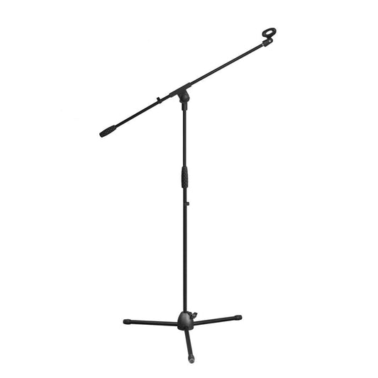 Pyle PMKS3 Height AdjustableTripod Microphone Stand w/ Mount Extending Boom Mic Arm