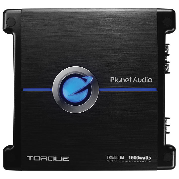 Planet Audio TR15001M 1500 Watts Max Class A/B Monoblock Power Amplifier 2-OHM