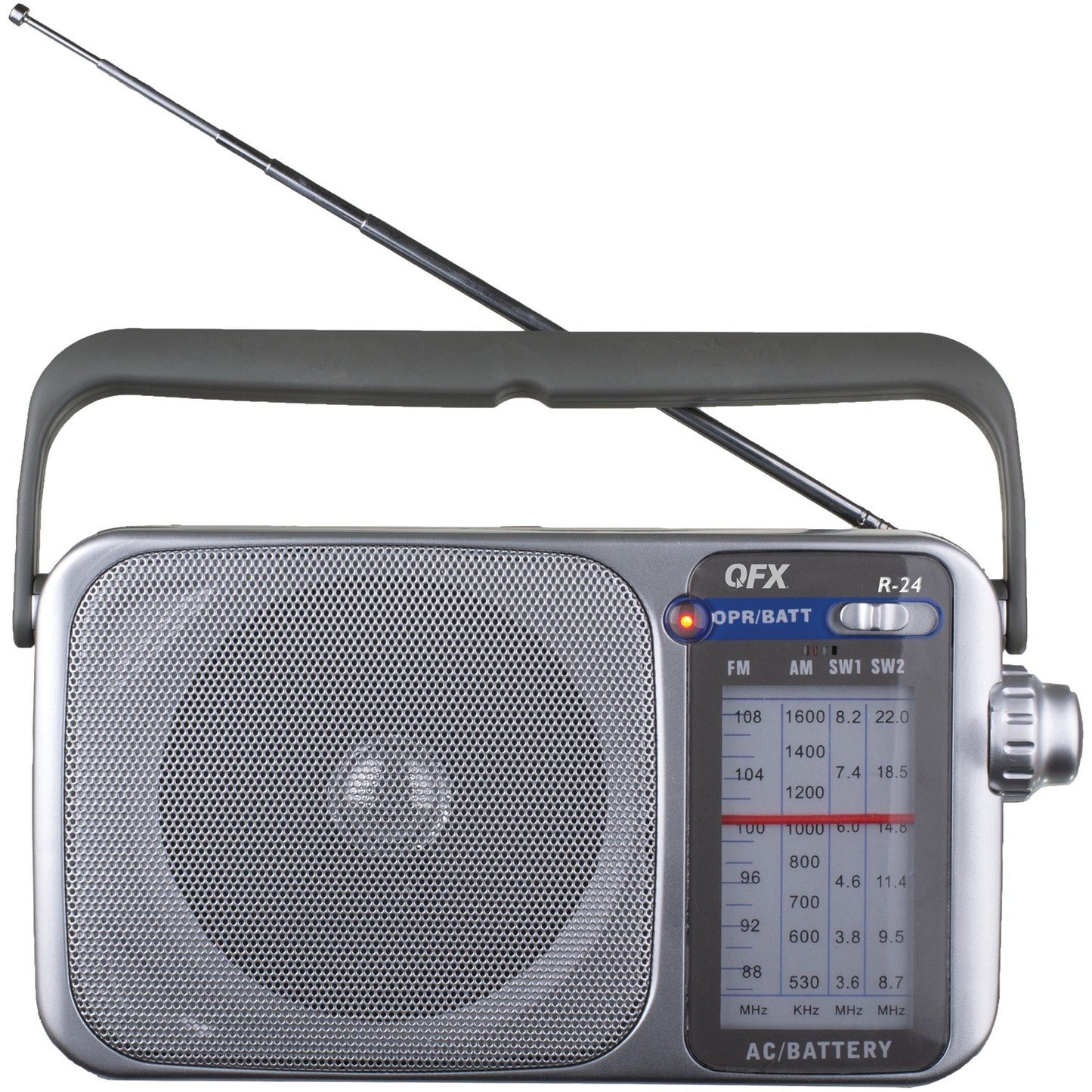 Qfx R24 Retro AM/FM/SW1 and SW2 Portable Radio