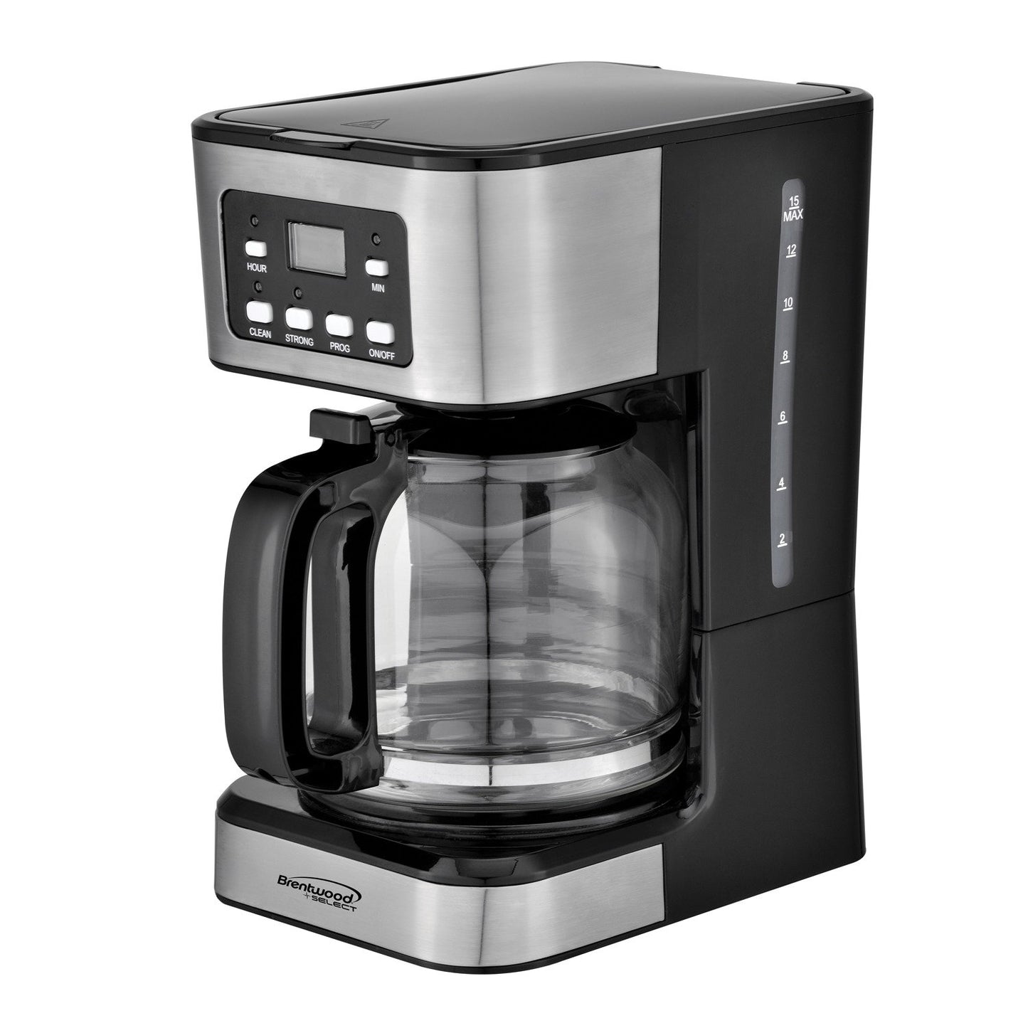 Brentwood Appl. TS-222BK 12-Cup Digital Coffee Maker