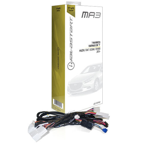 OmegaLink OLADSTHRMA3 T-Harness for OLRSBA(MA3) select Mazda '13+ Push-to-Start