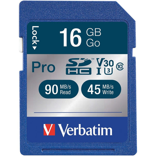 Verbatim 98046 Pro 600x SDHC™ Card (16GB)