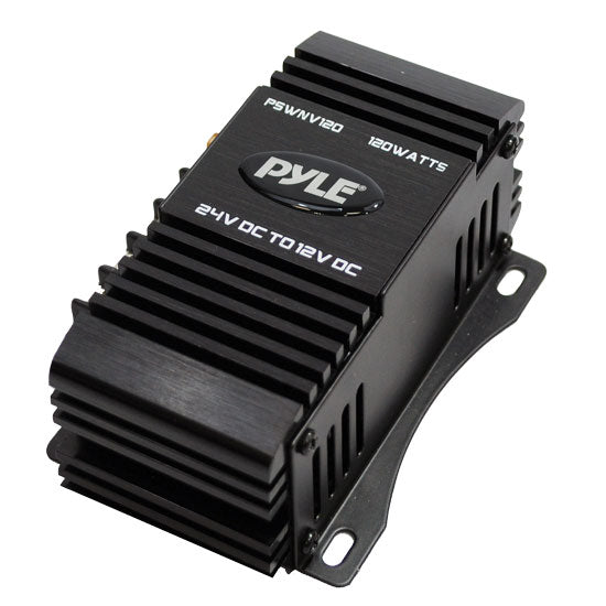 Pyle PSWNV120 24V DC to 12V DC 120W Power Converter