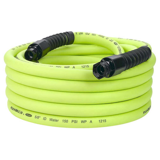 Flexzilla HFZWP550 Pro Water Hose 5/8In X 50Ft 3/4In   11 1/2 Ght Fittings