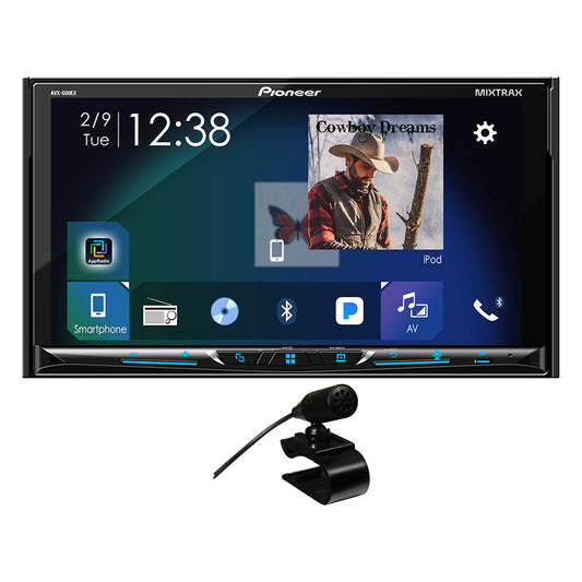 Pioneer AVH600EX 7" D.Din DVD Receiver - Bluetooth SiriusXM Ready